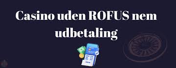 Paypal Casino Uden ROFUS - Oplev Spændingen Uden Grænser